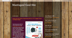 Desktop Screenshot of mantugaul.com